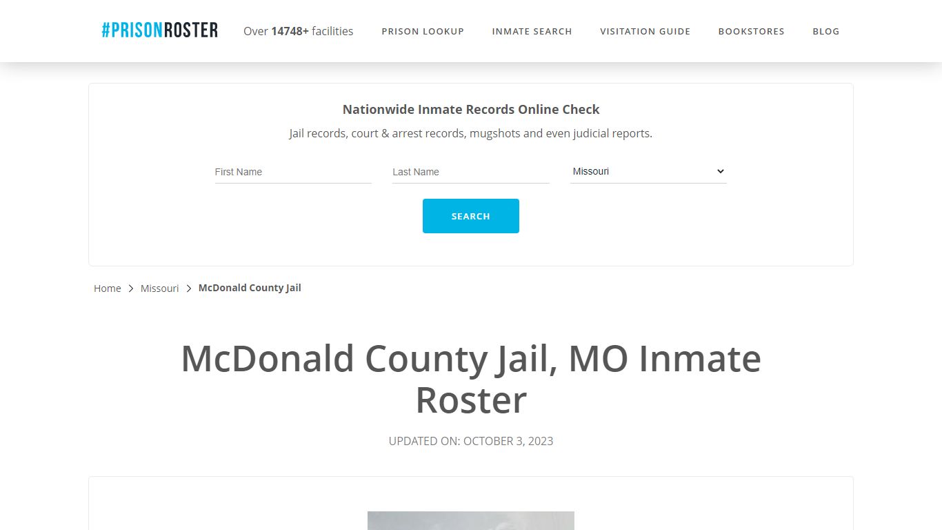 McDonald County Jail, MO Inmate Roster - Prisonroster